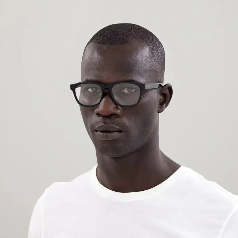 NEW Gucci GG1344O 001 Black Square Men Eyeglasses GG 1344O